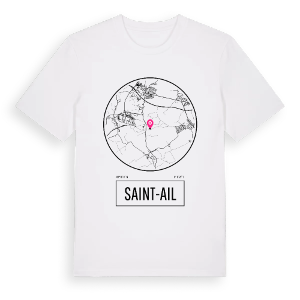 Saint-Ail t-shirt – ekologisk bomull t-shirt från Pinshirt