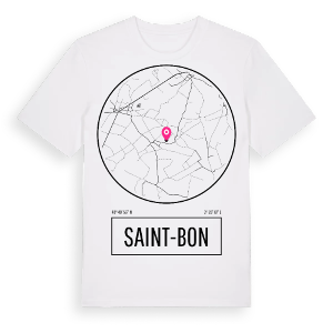 Saint-Bon t-shirt – ekologisk bomull t-shirt från Pinshirt