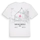Saint-Brice-Courcelles karta t-shirt