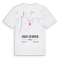 Saint-Germain karta t-shirt