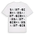 Saint-Germain ordlek t-shirt