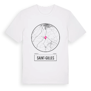Saint-Gilles t-shirt – ekologisk bomull t-shirt från Pinshirt