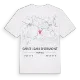 Saint-Jean-d'Ormont karta t-shirt