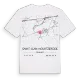 Saint-Jean-Kourtzerode karta t-shirt