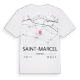 Saint-Marcel karta t-shirt