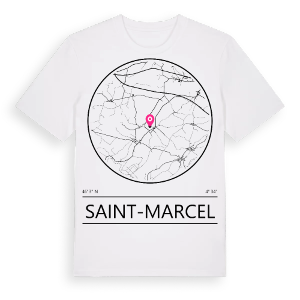Saint-Marcel t-shirt – ekologisk bomull t-shirt från Pinshirt