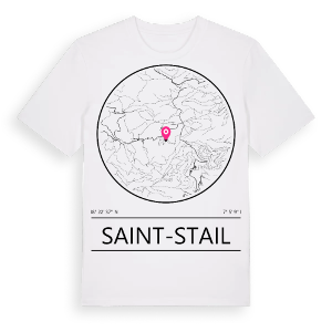 Saint-Stail t-shirt – ekologisk bomull t-shirt från Pinshirt