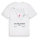 Saint-Thomas-en-Argonne karta t-shirt