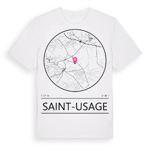 Saint-Usage t-shirt – ekologisk bomull t-shirt från Pinshirt