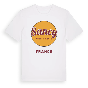 Sancy cirkel t-shirt – ekologisk bomull t-shirt från Pinshirt