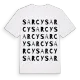 Sarcy ordlek t-shirt