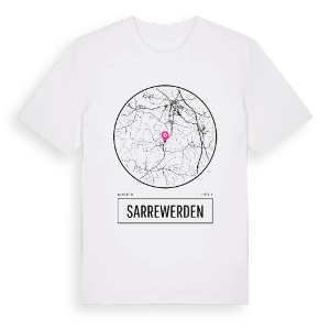 Sarrewerden t-shirt – ekologisk bomull t-shirt från Pinshirt