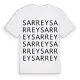 Sarrey ordlek t-shirt