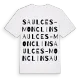 Saulces-Monclin ordlek t-shirt