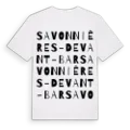 Savonnières-devant-Bar ordlek t-shirt