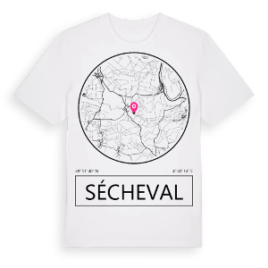 Sécheval t-shirt – ekologisk bomull t-shirt från Pinshirt