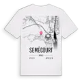 Semécourt karta t-shirt