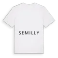 Jag älskar Semilly t-shirt stort tryck
