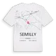 Semilly karta t-shirt