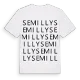 Semilly ordlek t-shirt