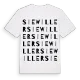 Siewiller ordlek t-shirt