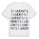 Silmont ordlek t-shirt