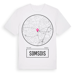 Somsois t-shirt – ekologisk bomull t-shirt från Pinshirt