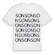 Son ordlek t-shirt