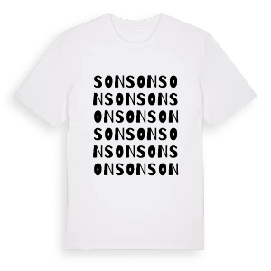 Son ordlek t-shirt – ekologisk bomull t-shirt från Pinshirt