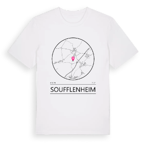 Soufflenheim t-shirt – ekologisk bomull t-shirt från Pinshirt