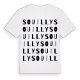 Souilly ordlek t-shirt