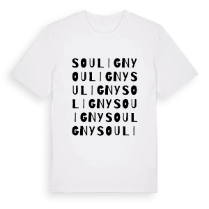 Souligny ordlek t-shirt – ekologisk bomull t-shirt från Pinshirt