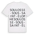Soulosse-sous-Saint-Élophe ordlek t-shirt