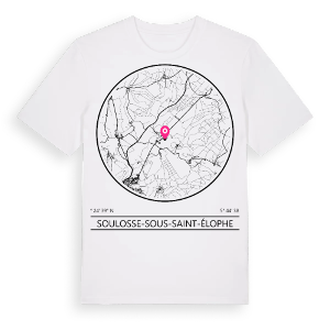 Soulosse-sous-Saint-Élophe t-shirt – ekologisk bomull t-shirt från Pinshirt