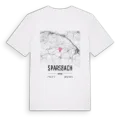 Sparsbach karta t-shirt