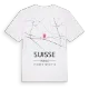 Suisse karta t-shirt
