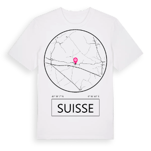 Suisse t-shirt – ekologisk bomull t-shirt från Pinshirt