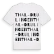 Thal-Drulingen ordlek t-shirt