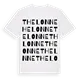 Thelonne ordlek t-shirt