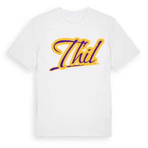 Thil baseball t-shirt – ekologisk bomull t-shirt från Pinshirt