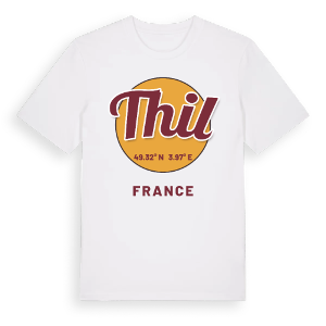 Thil cirkel t-shirt – ekologisk bomull t-shirt från Pinshirt