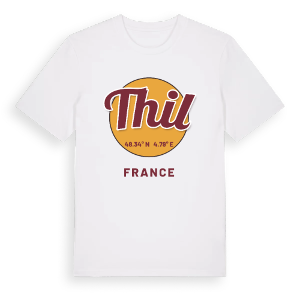 Thil cirkel t-shirt – ekologisk bomull t-shirt från Pinshirt