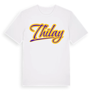 Thilay baseball t-shirt – ekologisk bomull t-shirt från Pinshirt