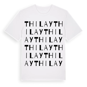 Thilay ordlek t-shirt – ekologisk bomull t-shirt från Pinshirt