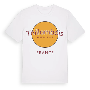 Thillombois cirkel t-shirt – ekologisk bomull t-shirt från Pinshirt