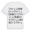 Thillombois ordlek t-shirt