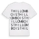 Thillombois ordlek t-shirt