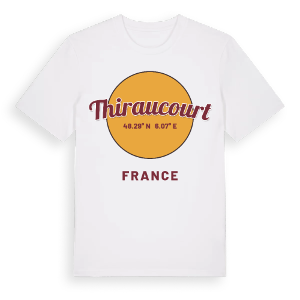 Thiraucourt cirkel t-shirt – ekologisk bomull t-shirt från Pinshirt