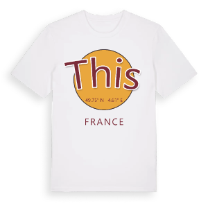 This cirkel t-shirt – ekologisk bomull t-shirt från Pinshirt