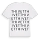 Thivet ordlek t-shirt